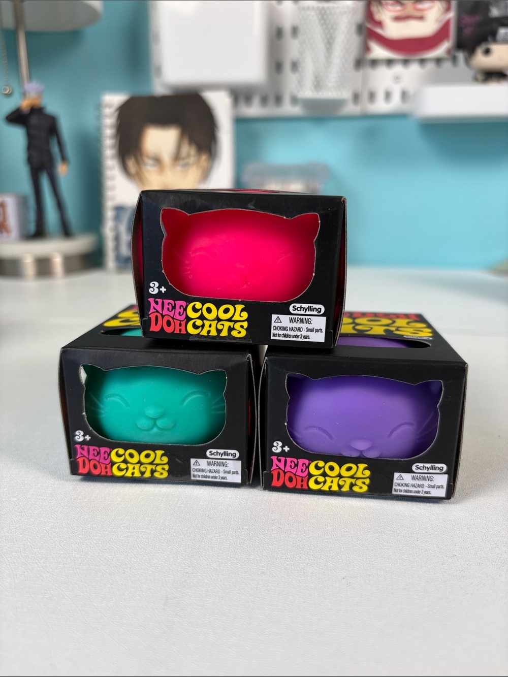 NeeCool cool cats squishy bundle fidget viral TikTok